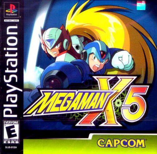 Mega Man X5 (USA) Cover